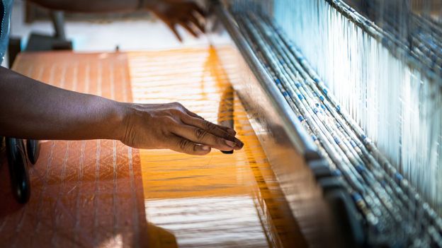 THE ART OF HAND-WEAVING